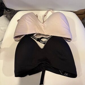 Calvin Klein Underwear Black and Light Pink Bra Set
